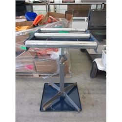 Used metal & wood roller stand