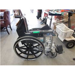 Used folding wheelchair