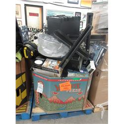 Skid of used & store return goods