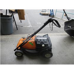 Used battery operated lawn mower