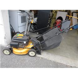 Used gas powered lawn mower