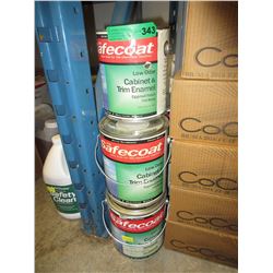 5 Pails of cabinet & trim enamel - low odor