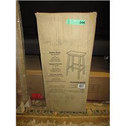 New - Solid wood saddle stool
