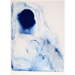 Paul Jenkins, Euphories de la Couleur Portfolio - Blue, Lithograph