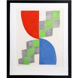 Sonia Delaunay, Untitled II, Aquatint Etching