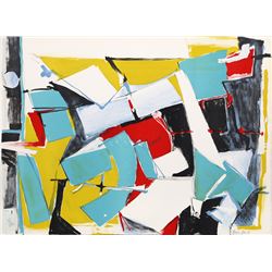 Jasha Green, Abstract Geometric 5 Lithograph