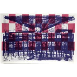 Moshe Kupferman, Untitled, Silkscreen