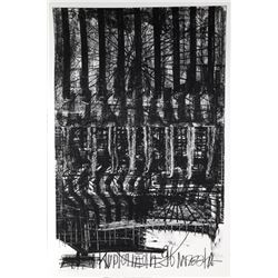 Moshe Kupferman, Untitled, Silkscreen