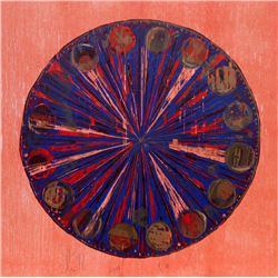 Tal R, The Hour, Woodcut