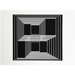 Josef Albers, Geometric Op-Art from Formulation Articulation, Silkscreen