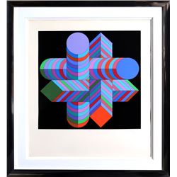 Victor Vasarely, MAKK-S, Screenprint