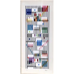 Yaacov Agam, Untitled, Serigraph