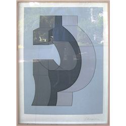 Chryssa, Gates to Times Square, Serigraph