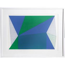 Jean-Marie Haessle, To and Fro, Serigraph