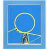 Image 1 : Budd Hopkins, Blue Abstract, Silkscreen