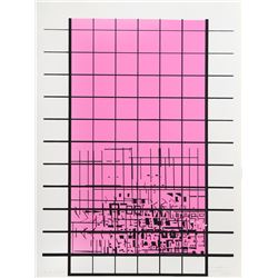 Risaburo Kimura, City 50, Silkscreen