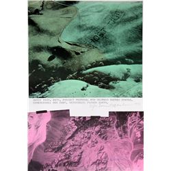 Dennis Oppenheim, Ghost Trip, Lithograph