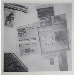 Robert Rauschenberg, Features from Currents, #57, Hand-Printed Silkscreen