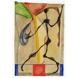 Eduardo Arranz-Bravo, Still Dancing V, Mixed Media Drawing