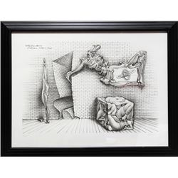 Hans Bellmer, Souterrain No. 13, Lithograph
