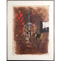 Johnny Friedlaender, untitled 1, Lithograph