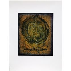 Tighe O'Donoghue, Mu, Aquatint Etching