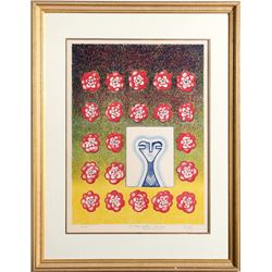 Anton Cetin, To Max Epstein, Lithograph