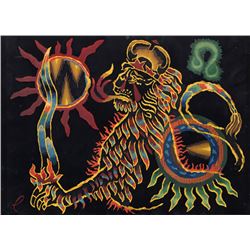 Jean Lurcat, Leo from the Zodiac Series, Lithograph