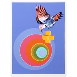 Rita Simon, Rara Avis II, Serigraph