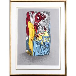 Cesar Baldaccini, Automobile Compression, Lithograph