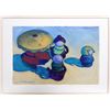 Image 1 : Darrell Fusaro, Outside with Parents from Grown Ups, Pastel Drawing