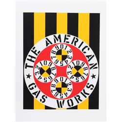 Robert Indiana, The American Gas Works, American Dream Portfolio, Serigraph