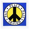 Image 1 : Robert Indiana, The Tel Aviv Peace, Screenprint