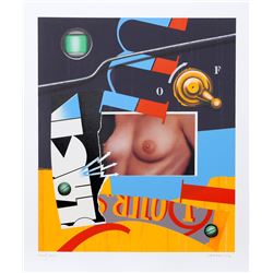 Peter Klasen, Nu Manette M1, Lithograph