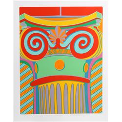 Clayton Pond, Column Study 6 from Capital Ideas Portfolio, Serigraph