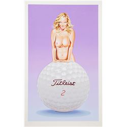 Mel Ramos, Titleist Tillie, Lithograph
