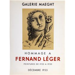 Fernand Leger, Galerie Maeght, Lithograph Poster