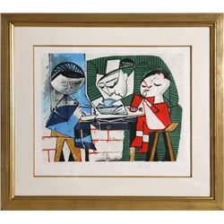 Pablo Picasso, Le Repas des Infants, Lithograph