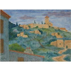 Laurent Marcel Salinas, Mirmande (106), Oil Painting