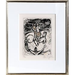 Marc Chagall, Cirque, Lithograph