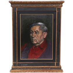 Albert Handell, Mr. Metzler, Oil Painting