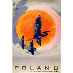 T. Jodkowski, Orbis - Poland, Where You Can Really Relax, Poster