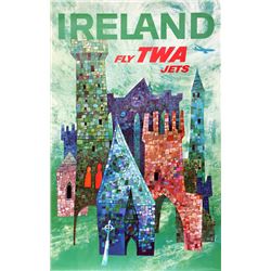 David Klein, TWA - Ireland, Poster