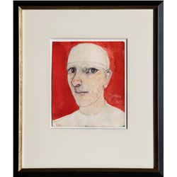 Leonel Gongora, Drawing #12 from the Magic Flute Series, Ink and Gouache Painting