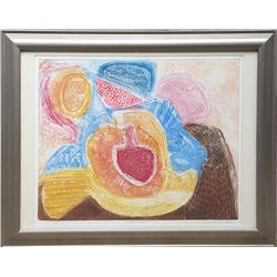 Claudio Juarez, Machu Picchu, Color Etching with Collograph
