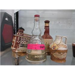 4 Collectible decanters