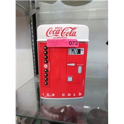 Glazed ceramic Coca Cola cookie jar