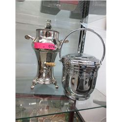 Vintage electric Samovar & ice bucket