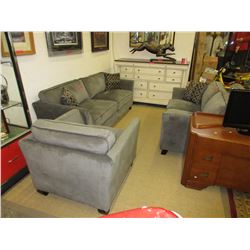 NEW - Upholstered sofa, loveseat & chair