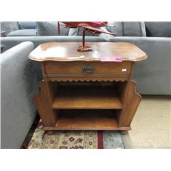 1940's Walnut magazine table